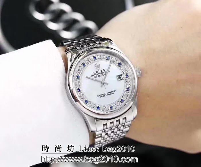 勞力士ROLEX 新款勞力士滿天星 高端情侶腕表 WSS0812
